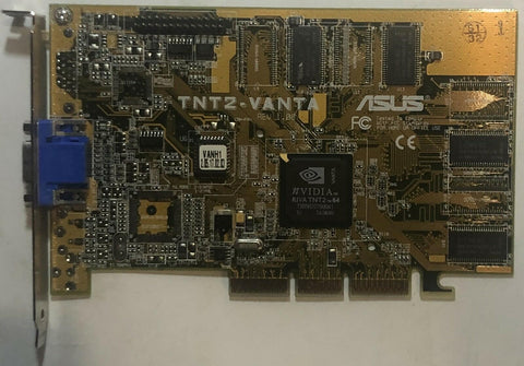 nVidia TNT2-Vanta 8MB AGP Graphics Card - Very Good