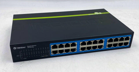 TRENDnet 24-Port Gigabit Switch- TEG-S24Dg H/W:V1.1R - Very Good