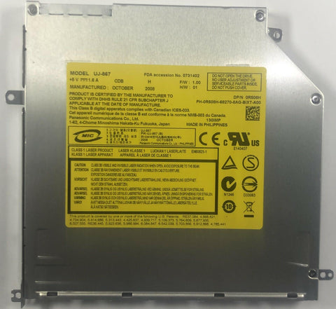 Dell XPS M1330 Laptop UJ-867 CD/DVD Optical Drive- R508H - Very Good
