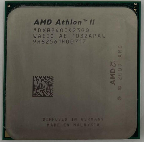 AMD Athlon II X2 B24 Desktop CPU Processor- ADXB24OCK23GQ - Very Good