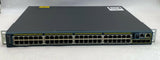 Cisco Catalyst 48-Port PoE Gigabit Network Switch- WS-C2960S-48FPS-L - Very Good