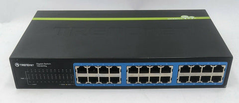 TRENDnet 24-Port Gigabit Switch- TEG-S24Dg H/W:V2.0R - Very Good
