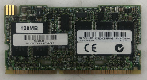 HP Smart Array 128MB Battery Backed Write Cache Memory Module- 351518-001 - Very Good
