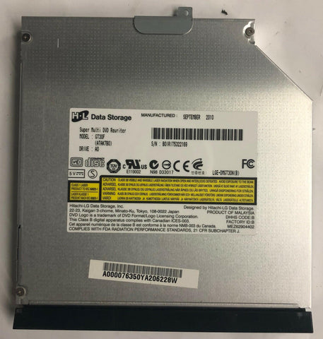 Toshiba Satellite L655 Laptop GT30F Super Multi DVD Rewriter- A000076350 - Very Good