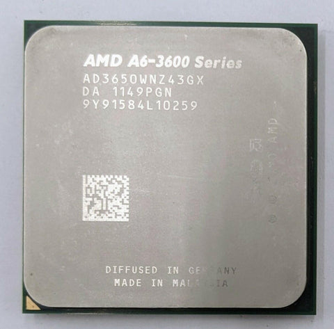 AMD A6-3650 Desktop Processor- AD3650WNZ43GX - Very Good