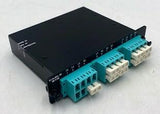 Cablesys MPO Cassette GHFCLCGD24 6 LC quad adapters, 24 LC front, 2 MPO rear - Very Good