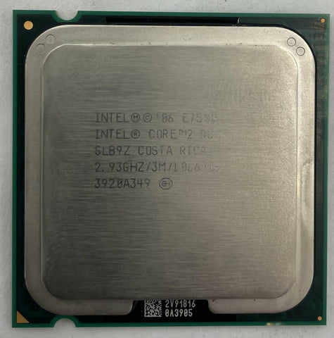 Intel Core 2 Duo E7500 Desktop CPU Processor- SLB9Z - Very Good