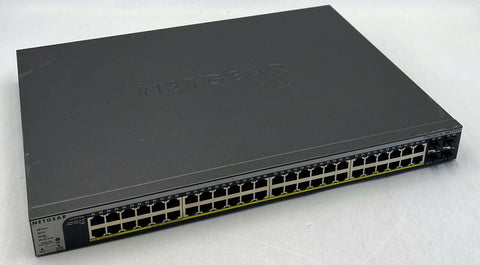 NETGEAR GS752TP 48-Port Gigabit PoE+ Smart Managed Switch, 4 SFP