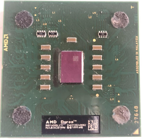 AMD Duron 1600 Desktop CPU Processor- DHD1600DLV1C - Very Good