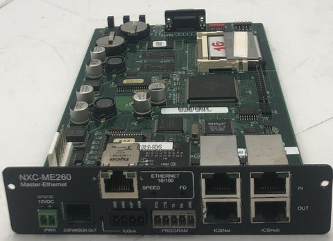 AMX Netlink Master Ethernet Network Card- NXC-ME260 - Very Good