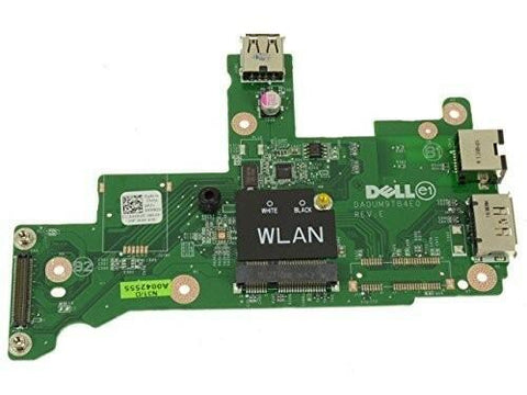 Dell Inspiron 17R Laptop USB E-SATA LAN Connector Board- MH92D - Very Good