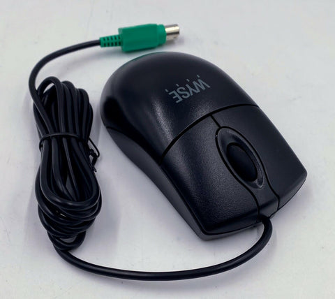 WYSE 770510-21L MO42KOP PS/2 Black Scroll Optical Mouse - Like New