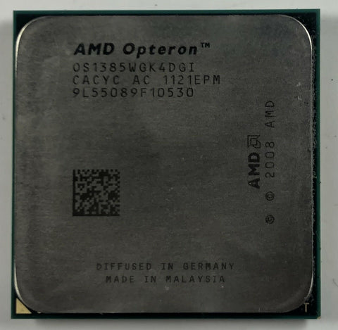 AMD Third Generation Opteron 1385 Server CPU Processor- OS1385WGK4DGI - Very Good