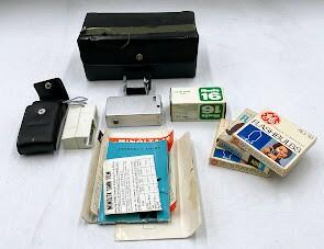 Minolta Minolta-16 Vintage Camera w/ Accessories Kit and Expired Film - Very Good