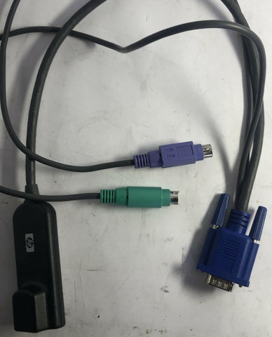 HP KVM Interface Adapter Cable- 286597-001 - Very Good