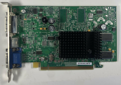 Gigabyte Radeon X300 SE 128MB PCI-E Graphics Card- GV-RX30S128D-B - Very Good