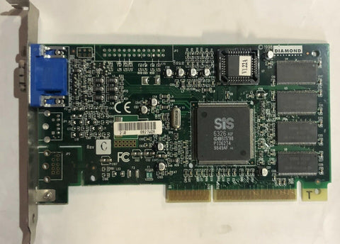 Diamond Speedstar A50 8MB AGP Graphics Card- 23020041-403 - Very Good