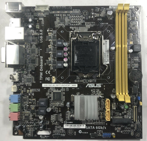 Asus BT1AD-K12EDUi5 H81M-4L Desktop Motherboard- 90PA05S0-M1XXN0 - Very Good