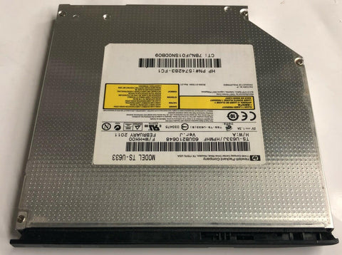HP EliteBook 2540p Laptop TS-U633 Super Multi DVD Rewriter Drive- 598776-001 - Very Good