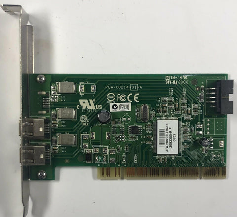 Dell Dimension E521 Desktop 2-Port FireWire PCI Adapter Card- Y9457 - Very Good