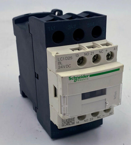 Schneider Electric TeSys D Contactor LC1D25BL, 24VDC Coil - Very Good