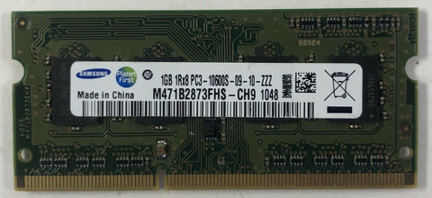 Samsung M471B2873FHS-CH9 1GB DDR3 Laptop RAM Memory - Very Good