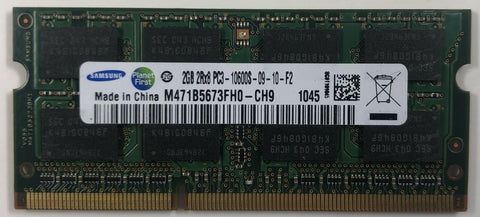 Samsung M471B5673FH0-CH9 2GB DDR3 Laptop RAM Memory - Very Good
