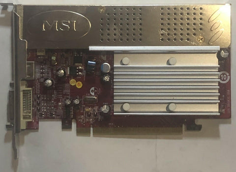 MSI Radeon X1550 128MB PCI-E Graphics Card- RX1550-TD128EH - Very Good