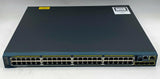 Cisco WS-C2960S-48FPS-L, 48GE PoE+ 740W, 4xSFP Switch - Very Good