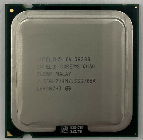 Intel Core 2 Quad Q8200 Desktop CPU Processor- SLB5M - Very Good