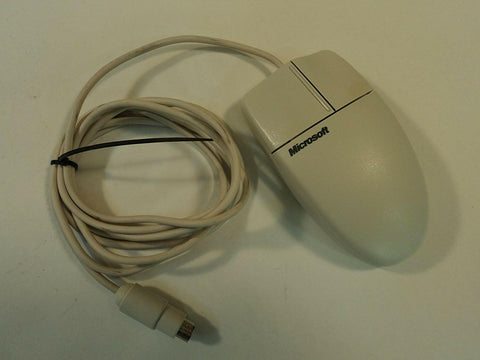 Microsoft 2-Button PS/2 Trackball Mouse - X03-69945 - Very Good