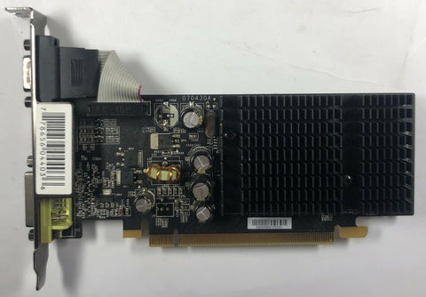 XFX GeForce 7200GS 512MB DDR2 PCI-E Graphics Card- PV-T72S-WAN - Very Good