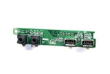 Dell Optiplex 7010 USFF Front I/O Panel USB Audio Board- 6236M - Very Good