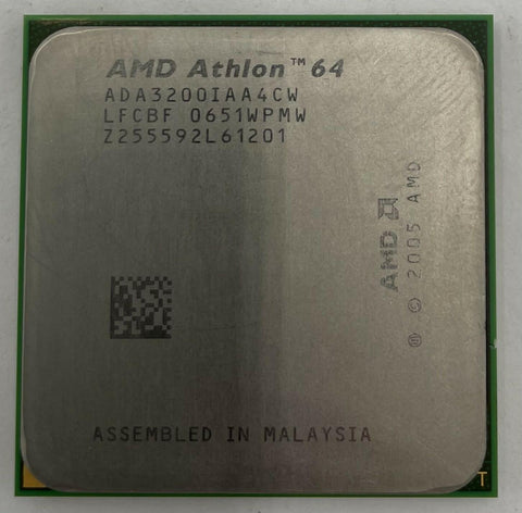 AMD Athlon 64 3200+ Desktop CPU Processor- ADA3200IAA4CW - Very Good