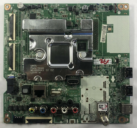 LG 55UM7300PUA 4K LED TV EAX68253604 Main Board- EBT66116002 - Very Good