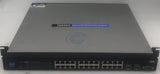 Cisco Linksys 24-Port Gigabit Switch With Webview- SRW2024 - Very Good