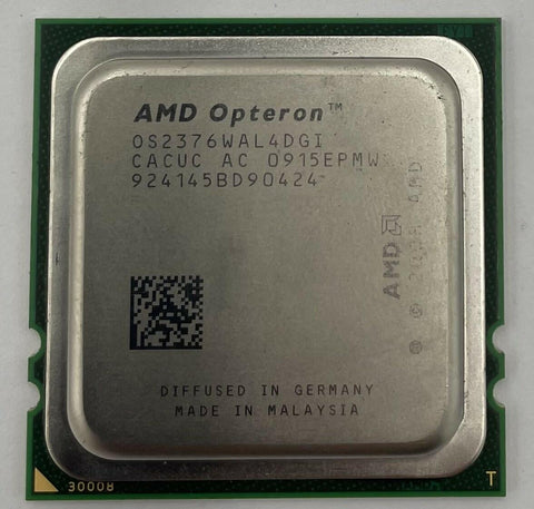 AMD Third Generation Opteron 2376 Server CPU Processor- OS2376WAL4DGI - Very Good
