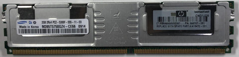 Samsung M395T5750GZ4-CE66 2GB DDR2 Server RAM Memory - Very Good
