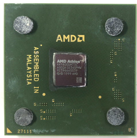 AMD Athlon XP 1800+ Desktop CPU Processor- AX1800DMT3C - Very Good