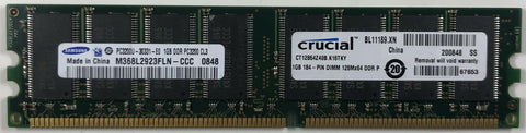 Samsung M368L2923FLN-CCC 1GB DDR Desktop RAM Memory - Very Good
