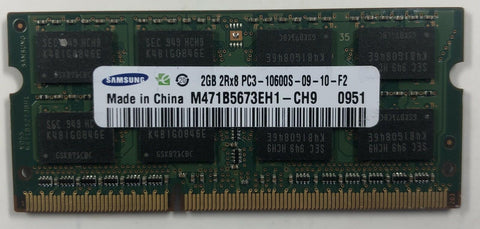 Samsung M471B5673EH1-CH9 2GB DDR3 Laptop RAM Memory - Very Good