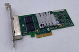 HP NC365T 4-Port Ethernet Server Adapter, 593743-001, 1Gb Ethernet - Very Good