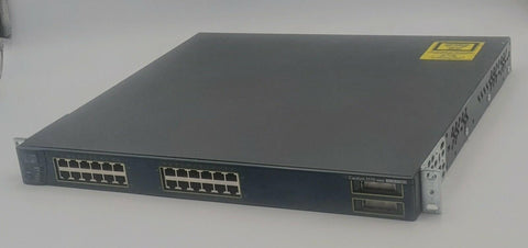 Cisco Catalyst 3550 24 Port Inline Power Ethernet Switch- WS-C3550-24PWR-SMI - Very Good