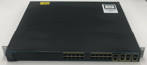 Cisco Catalyst 2960G Series 24-Port Switch- WS-C2960G-24TC-L - Very Good