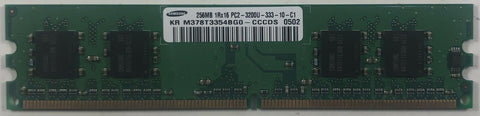 Samsung M378T3354BG0-CCCDS 256MB DDR2 Desktop RAM Memory - Very Good