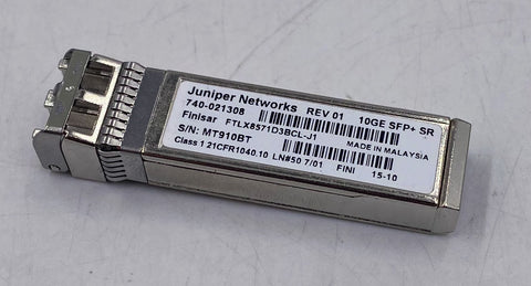 Juniper Networks 740-021308 SFP+ 10GBase-SR Fiber Optic Module