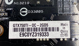 ASUS GeForce GTX 750 Ti OC GTX750TI-OC-2GD5 2GB GDDR5 PCIe Graphics Card