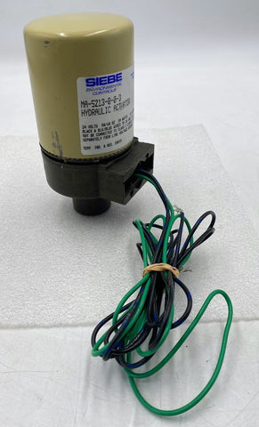 Siebe Environmental Controls MA-5213-0-0-3 Hydraulic Actuator