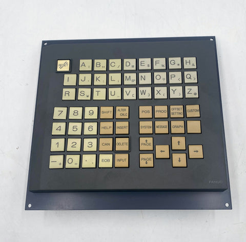 Fanuc A02B-0261-C164/MCR MDI Unit, 61-Key, Horizontal, For 10.4" LCD