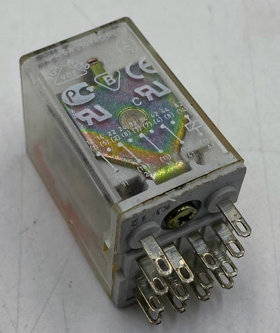 Relpol R4-2114-23-1024-WT Electromagnetic Industrial Relay, 24VDC